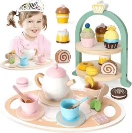 kawiarnia-cukiernia-drewniany-zestaw-serwis-do-kawy-herbaty-ciasta-ciastka