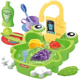 zlewozmywak-zlew-kuchnia-dla-dzieci-kran-z-woda-naczynia-owoce-zabka