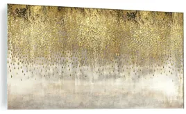 obraz-na-szkle-do-sypialni-salonu-zlote-krople-szklany-do-salonu-120x60cm