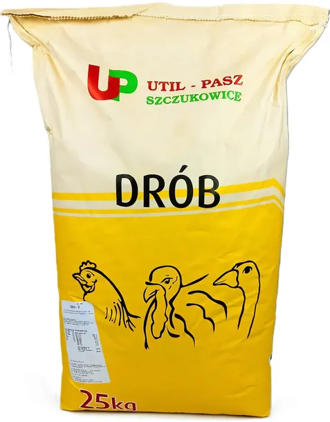 PASZA DLA KURCZAT 2 KARMA DLA MAŁYCH KURCZAT WITAMINY 25KG DKM 2 BEZ GMO