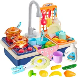 zlew-zlewozmywak-kuchnia-dla-dzieci-kran-z-woda-naczynia-owoce-garnki-2w1