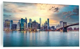 obraz-na-szkle-panorama-nowego-yorku-miasto-ocean-most-szklany-120x60cm