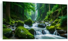 obraz-na-szkle-zachod-slonca-staw-pomost-szklany-do-salonu-120x60cm