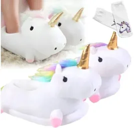 kapcie-dziewczece-wygodne-unicorn-jednorozec-miekkie-cieple-skarpetki