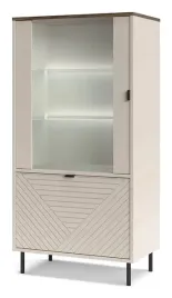 witryna-niska-evo-2d1w-kaszmirowa-mebelbos