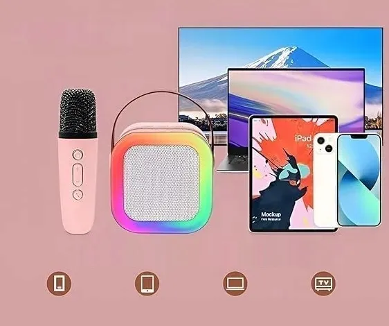glosnik-bluetooth-karaoke-mikrofon-rgb-usb-aux-waga-produktu-410-g