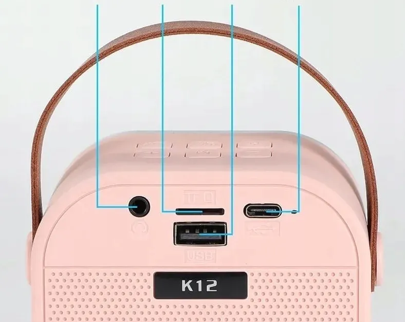 glosnik-bluetooth-karaoke-mikrofon-rgb-usb-aux-stan-nowy