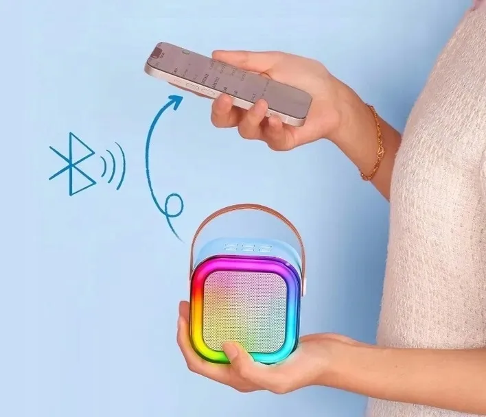 glosnik-bluetooth-karaoke-mikrofon-rgb-usb-aux-zasilanie-akumulatorowe
