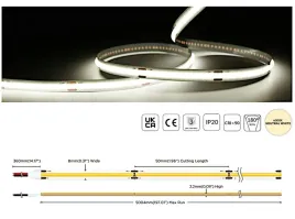 tasma-led-cob-24v-5-m-biala-neutralna