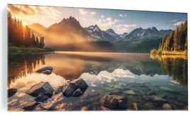 obraz-szklany-do-salonu-krajobraz-gory-jezioro-natura-na-szkle-120x60cm