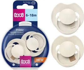 lovi-smoczek-silikonowy-dynamiczny-prime-6-18m-2-szt-coconut-ivory