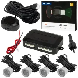 4x-czujniki-cofania-parkowania-buzzer-zestaw-przod-tyl-srebrne-uniwersalne