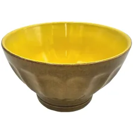 miseczka-ceramiczna-400-ml-zolta-recznie-malowana