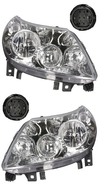REFLEKTORY LAMPY FIAT DUCATO 06-10 TYC KOMPLET + SILNICZKI