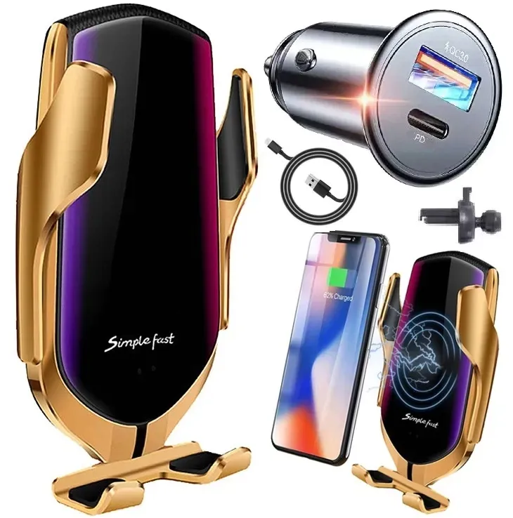 uchwyt-do-telefonu-ladowarka-samochodowa-quick-pd-stan-nowy