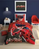 posciel-140x200-fluorescencyjna-ladybug-stan-nowy