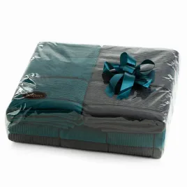 reczniki-komplet-4-czesci-eurofirany-zestaw-recznikow-emma-turkus-stal