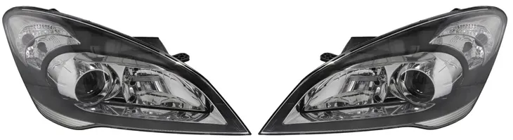 REFLEKTOR LAMPA PRZÓD KIA CEED ED 2009-2012 DEPO H7+H1 LEWY+PRAWY KPL