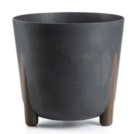 duza-okragla-doniczka-imitacja-betonu-czarna-na-nozkach-do-salonu-34xh32cm