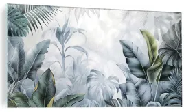 obraz-na-szkle-liscie-palmy-kwiaty-bananowiec-szklany-do-salonu-120x60cm