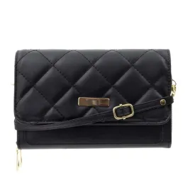 torebka-portfel-kopertowka-2w1-little-angel-na-ramie-pikowana-czarna