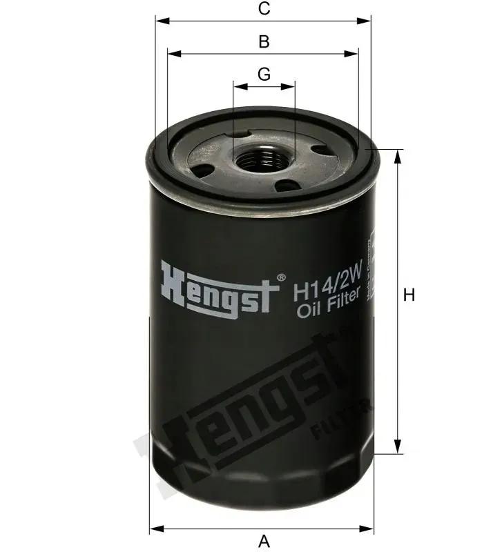 filtr-oleju-hengst-h14-2w-stan-nowy