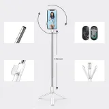 selfie-stick-kijek-tripod-statyw-pilot-bluetooth-stan-nowy