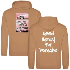 bluza-damska-karmelowa-na-prezent-motoryzacja-need-money-for-porsche-m