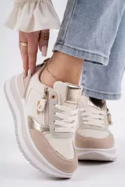 bezowo-zlote-sneakersy-buty-sportowe-damskie-na-grubym-spodzie-39