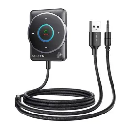 ugreen-adapter-samochodowy-bluetooth-5-4-usb-mini-jack-3-5mm-w-oplocie