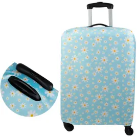 elastyczny-pokrowiec-niebieski-na-walizke-sillar-z-motywem-kwiatu-rozmiar-m