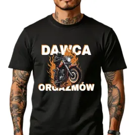 koszulka-meska-czarna-t-shirt-dawca-orgazmow-zabawny-hit-rozmiar-l
