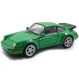 porsche-911-turbo-zielony-metalowy-samochod-auto-model-kolekcjonerski-welly