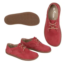 barefoot-damskie-minimalistyczne-buty-skorzane-1082-czerwone-nubuk-41