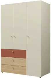 szafa-trzydrzwiowa-yuki-1-120cm-z-szufladami-meble-mlodziezowe-koral