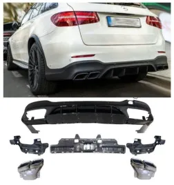 dyfuzor-koncowki-mercedes-x253-glc-chrom-look-amg