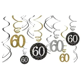 spirale-serpentyny-dekoracje-wiszace-60-urodziny-zlote-srebrne-12szt
