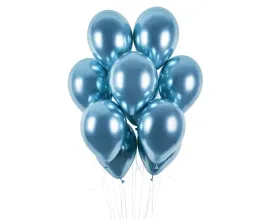 balony-niebieskie-glossy-blyszczace-chromowane-30cm-50szt