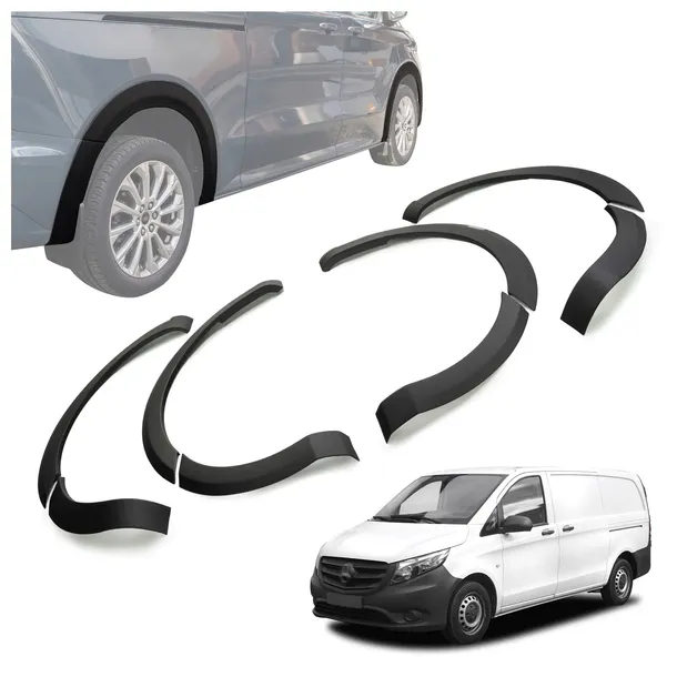 Poszerzenia nadkoli błotników fendery do MERCEDES VITO III W447 2014-