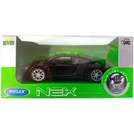 audi-r8-coupe-v10-2009-czarny-metalowy-samochod-model-kolekcjonerski-welly