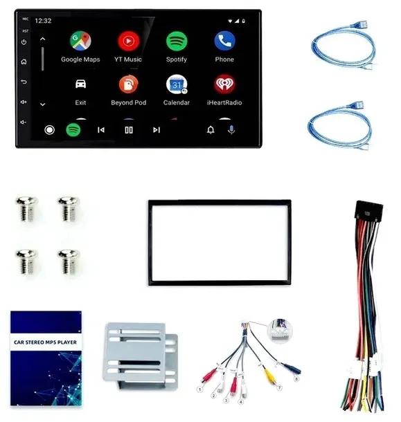 radio-2-din-rds-bluetooth-android-auto-carplay-usb-7-cali-4x50w-stan-opakowania-oryginalne-model-430