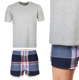 pizama-meska-bawelniana-zestaw-t-shirt-krotki-rekaw-i-szorty-xl-pako-jeans