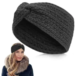 opaska-zimowa-damska-turban-na-glowe-na-uszy-przeplatana-ciepla-grafitowa