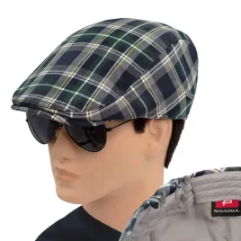 kaszkiet-meski-czapka-premium-szkocka-krata-bawelniany-granatowy-pako-jeans