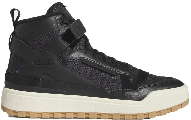 BUTY SPORTOWE MĘSKIE JESIENNE ZIMOWE WYSOKIE SKÓRZANE ADIDAS FORUM 42 2/3