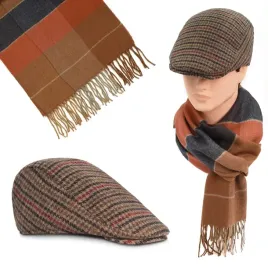 kaszkiet-meski-z-welna-i-szalik-pako-jeans-elegancki-komplet-dla-niego