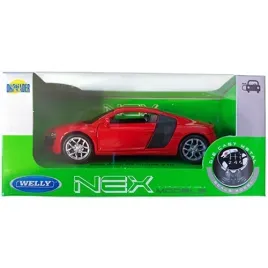 audi-r8-coupe-v10-2009-czerwony-metalowy-samochod-kolekcjonerski-welly