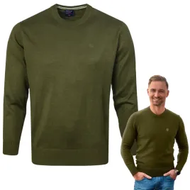 sweter-meski-klasyczny-basic-gladki-wojskowa-zielen-m-pako-jeans