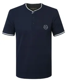 t-shirt-meski-koszulka-ze-stojka-granat-bawelna-fort-elegancka-pako-jeans
