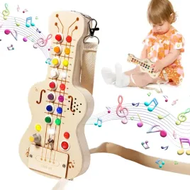 drewniana-gitara-sensoryczna-interaktywna-led-dzwieki-z-wlacznikami-w118